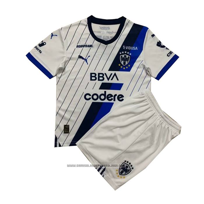 Camisola Monterrey 2º Crianca 2023-2024